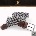 Venta al por mayor OEM moda útil China empresa barato trenzado cinturones